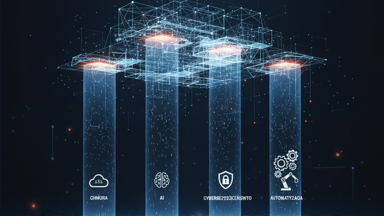 cztery filary cyfrowej transformacji