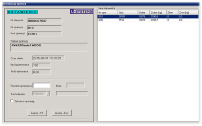 lsystems ekran raportowania