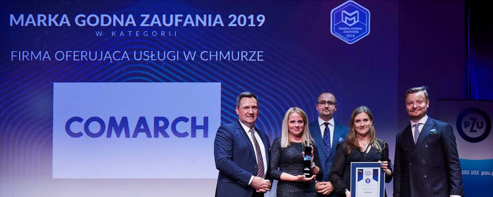 Comarch z tytułem „Marka Godna Zaufania”